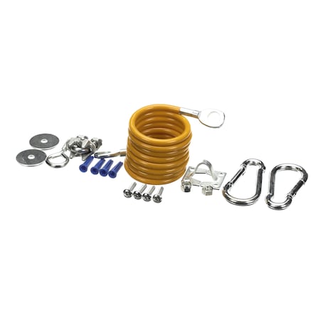 T&S Brass Gas Appliance Accessory, 5' Restraining Cable Kit AG-RC